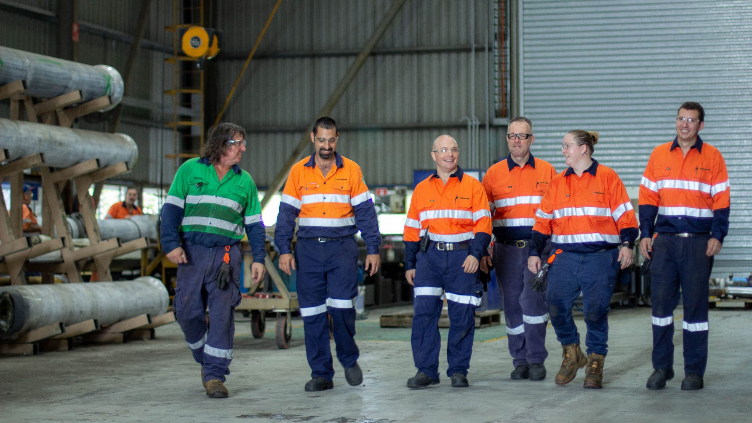 AustChrome team Members Walking Through Workshop